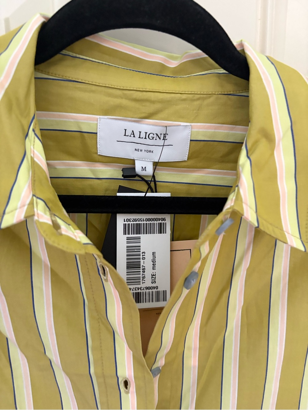 La Ligne Shelby Shirt NWT Size Medium - Picture 3 of 8